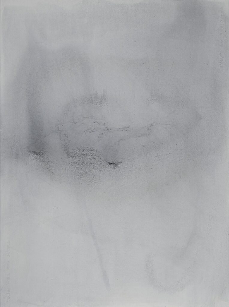 Sans titre, huile sur papier Arches, 56×76 cm, 2026